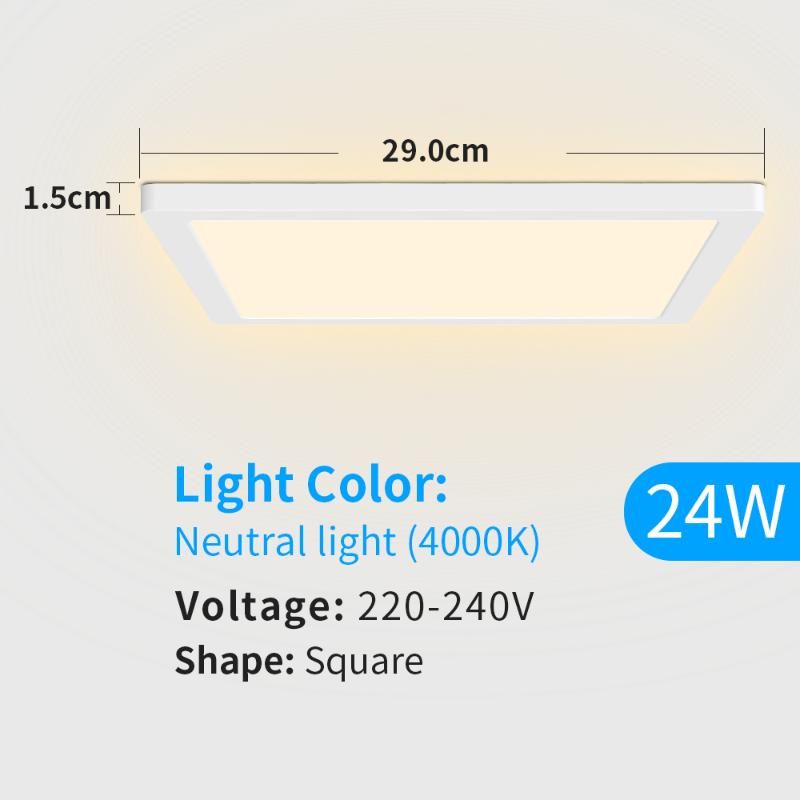 24W luce neutra Cina3