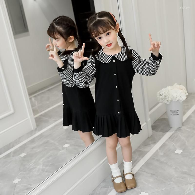 Roupas de verão saia floral princesa infantil meninas vestido de bebê sem  mangas vestido e saia kawaii (preto, 7-8 anos) : : Moda