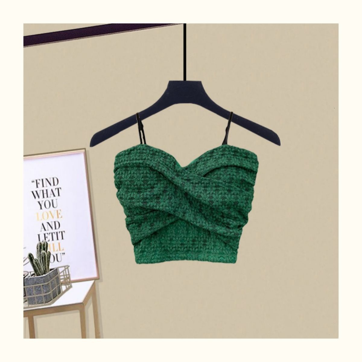 reggiseno verde