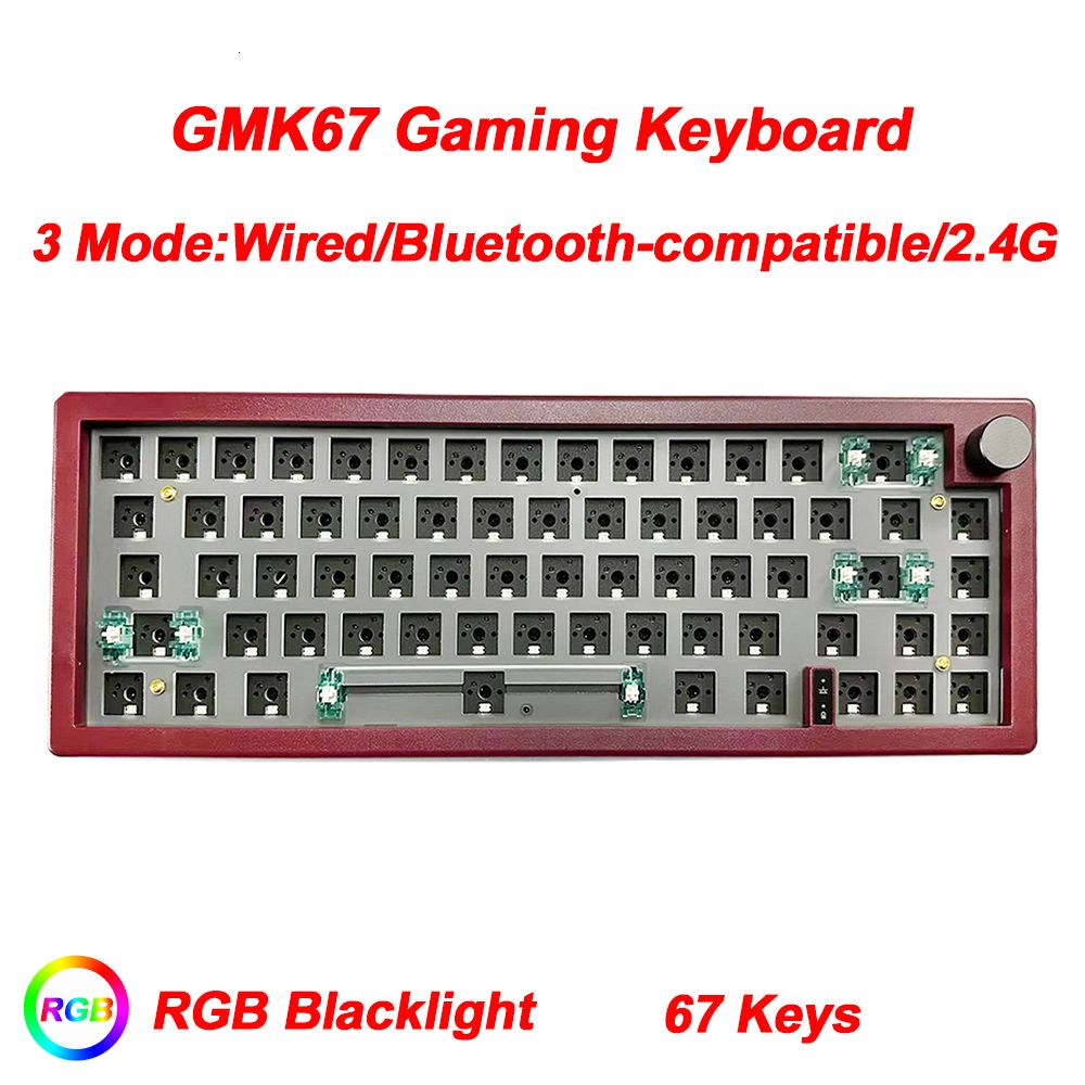 Gmk67 Wine Red