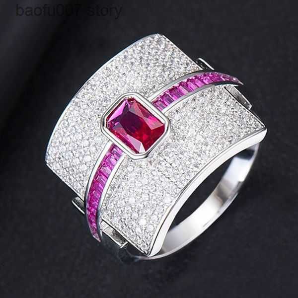 Ruby White Gold