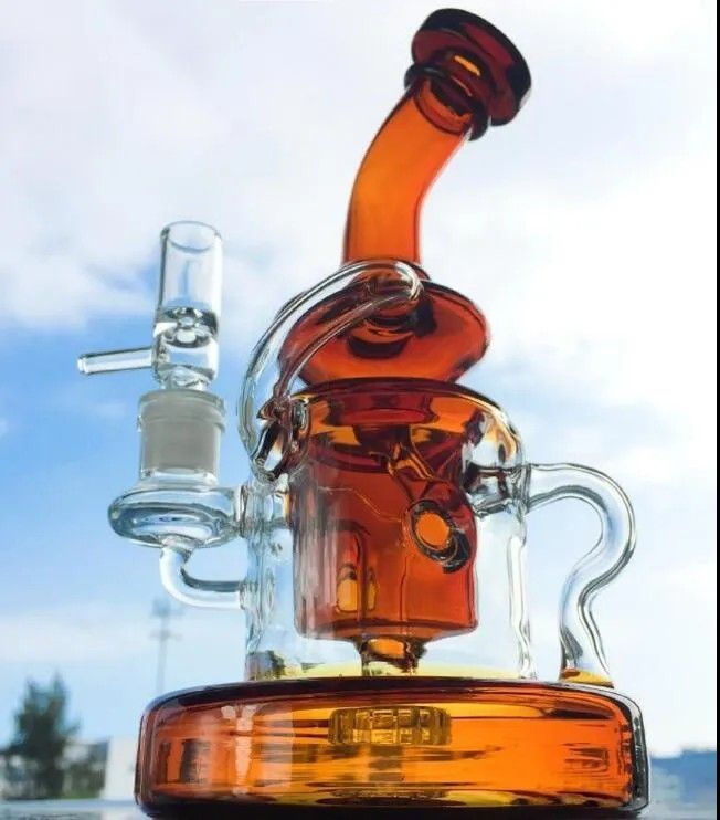 Amber Microscope Bong