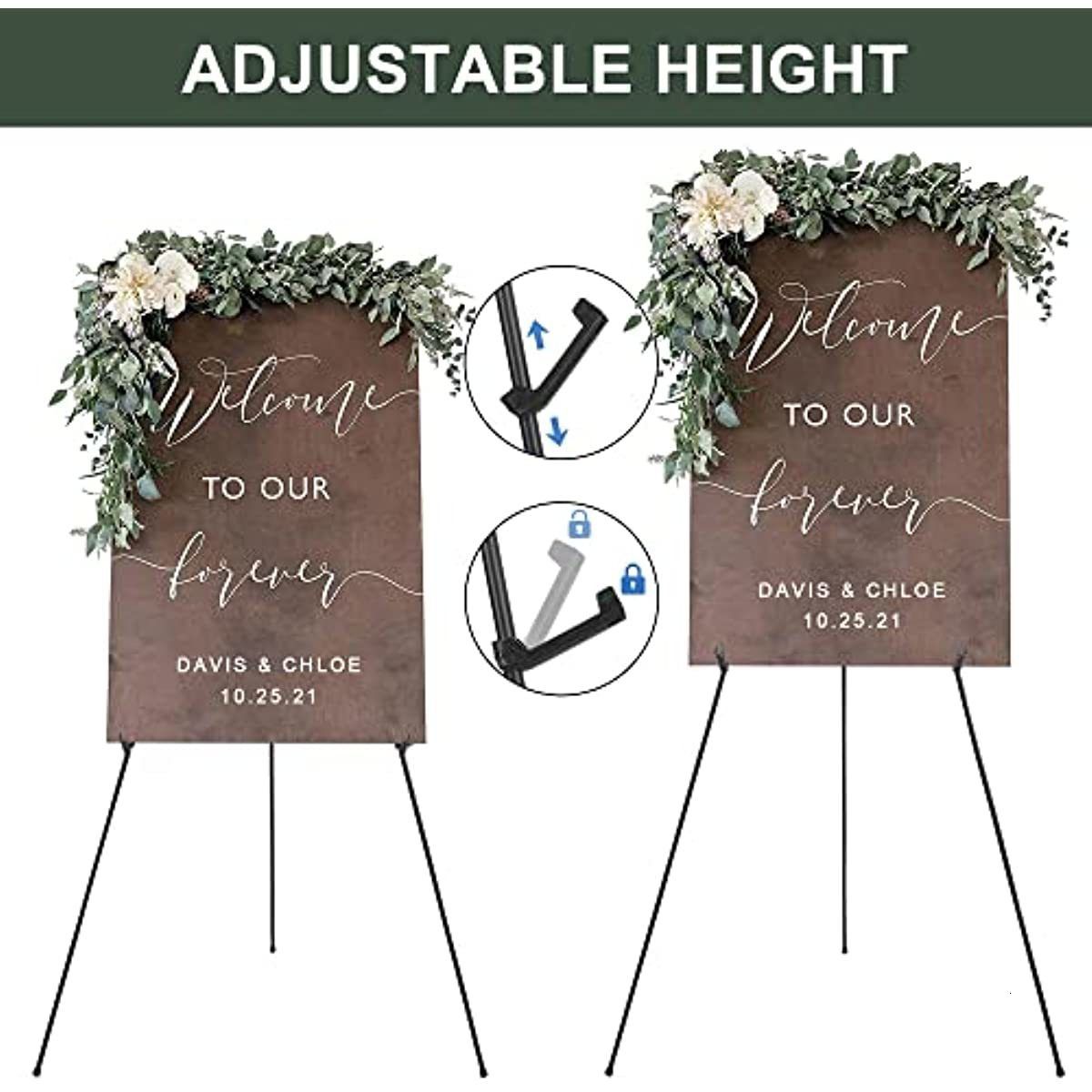 Easel Poster Display  Adjustable Height - The Global Display