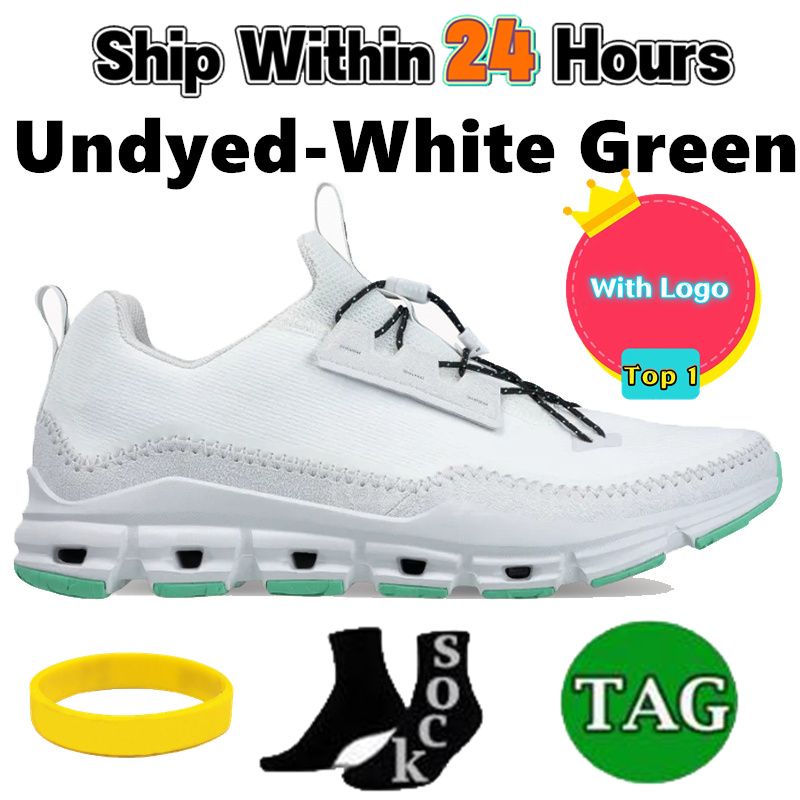 20 ongeverfd wit groen
