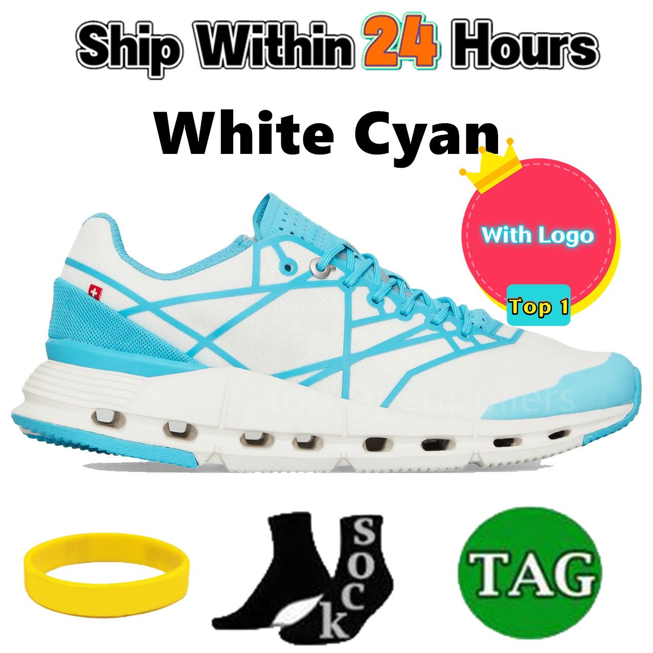 29 White Cyan