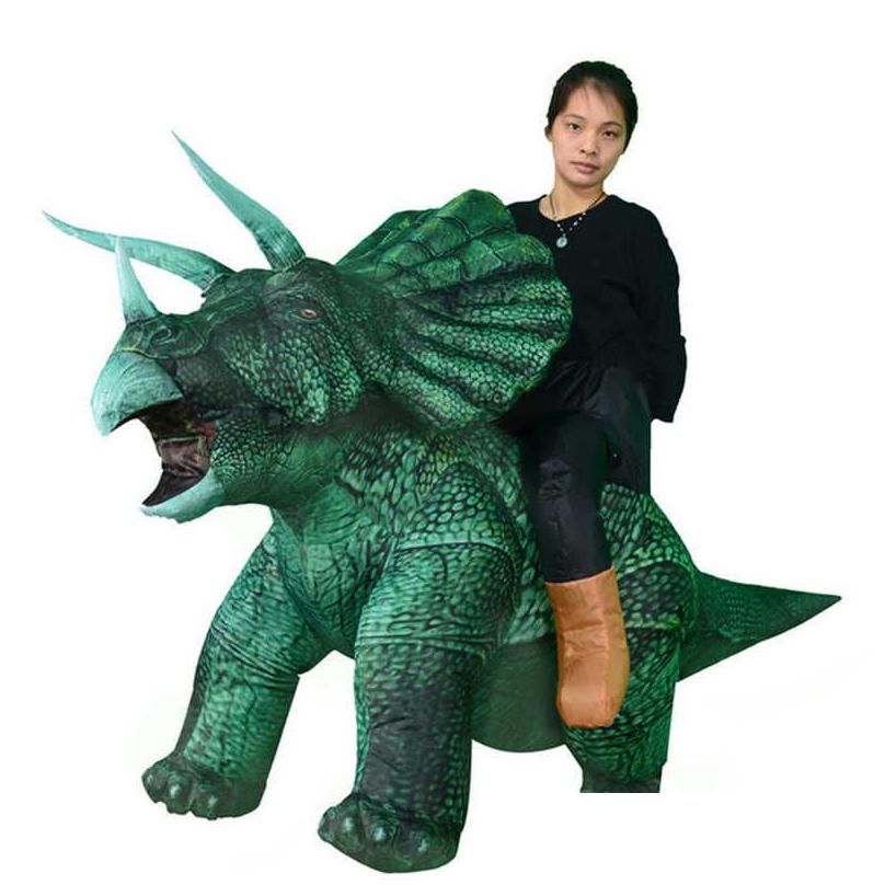 RideGreentriceratops-Adult 150-190cm