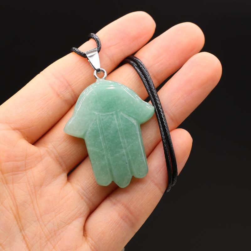 Aventurine verte 32x43mm-45CM