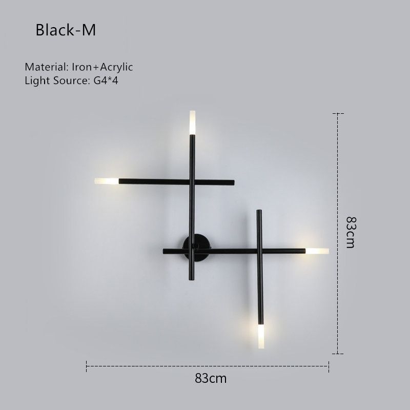 Black M warm light