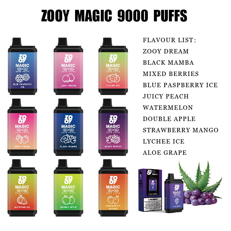 zooy 9000 5%-Choisissez une saveur