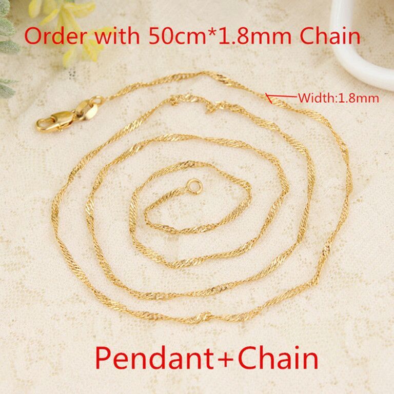 With 50cm Chain