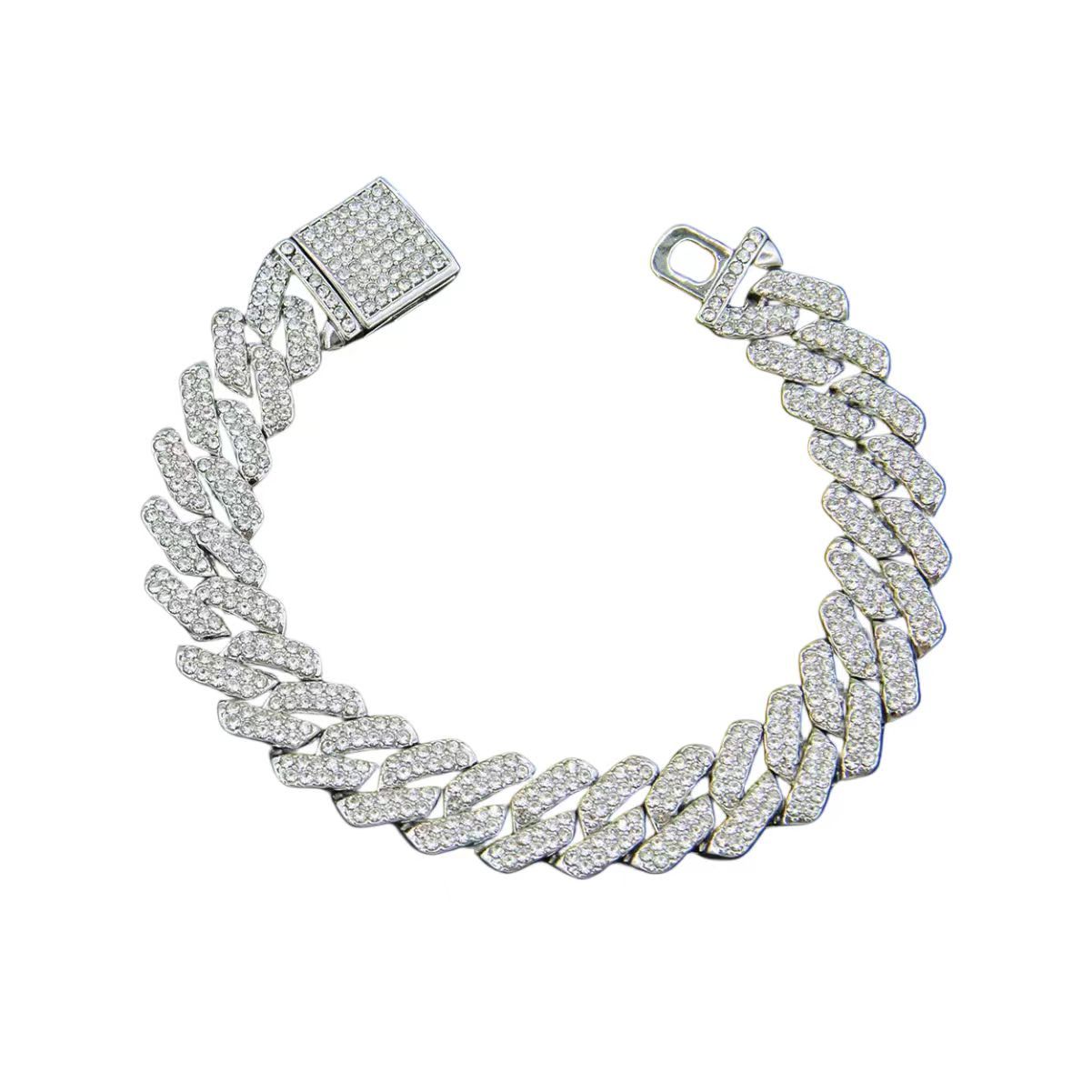 Braccialetti d'argento da 7 pollici