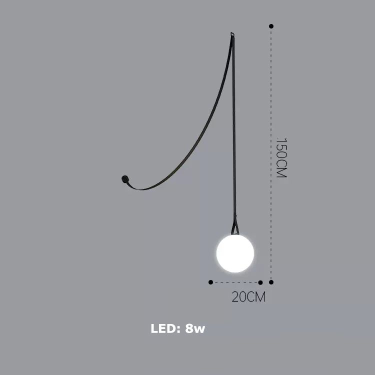 20cm 1灯 黒帯 ウォームライト