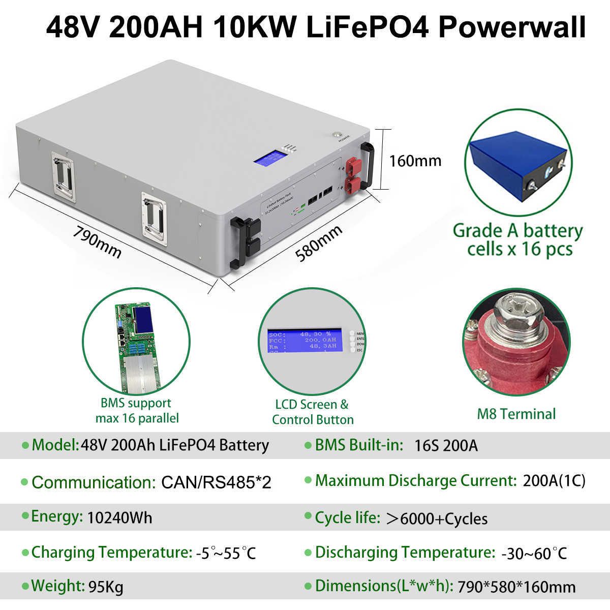 48V-10 кВт PowerWall