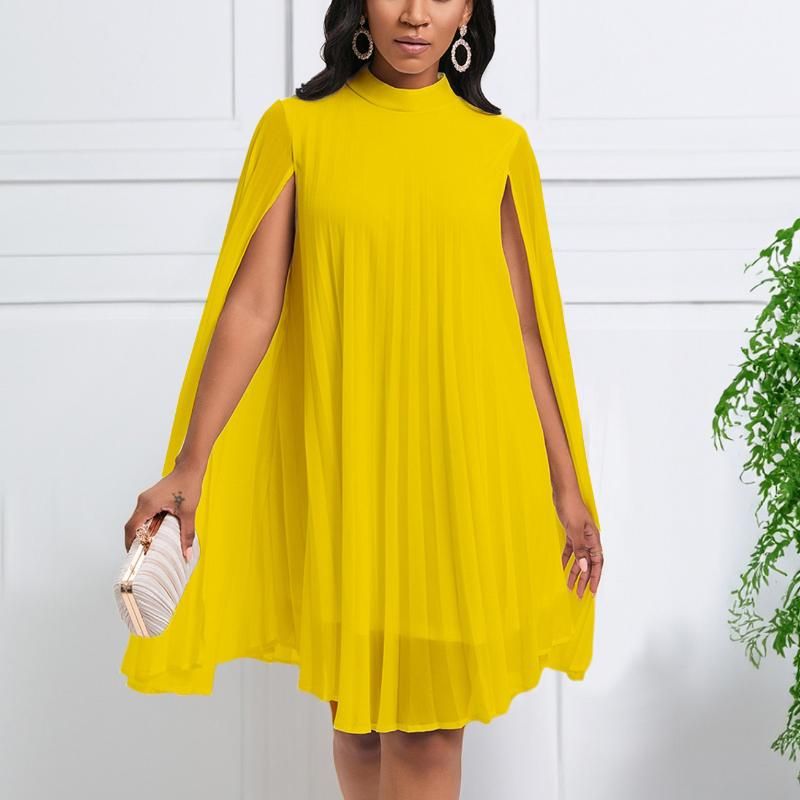 黄色いドレス