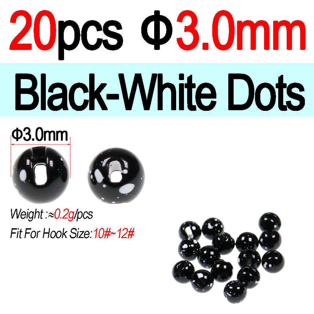 3.0mm Black Wd 20pcs