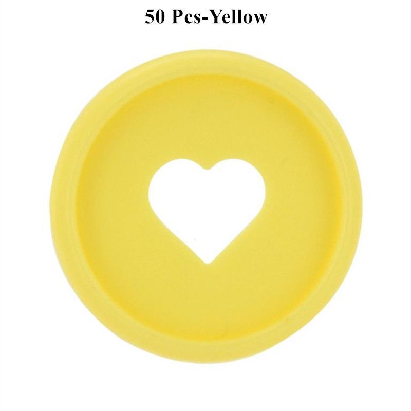 50 PCS-Yellow