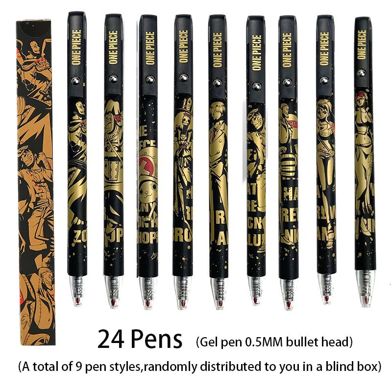 24 GEL PENS-BLACK