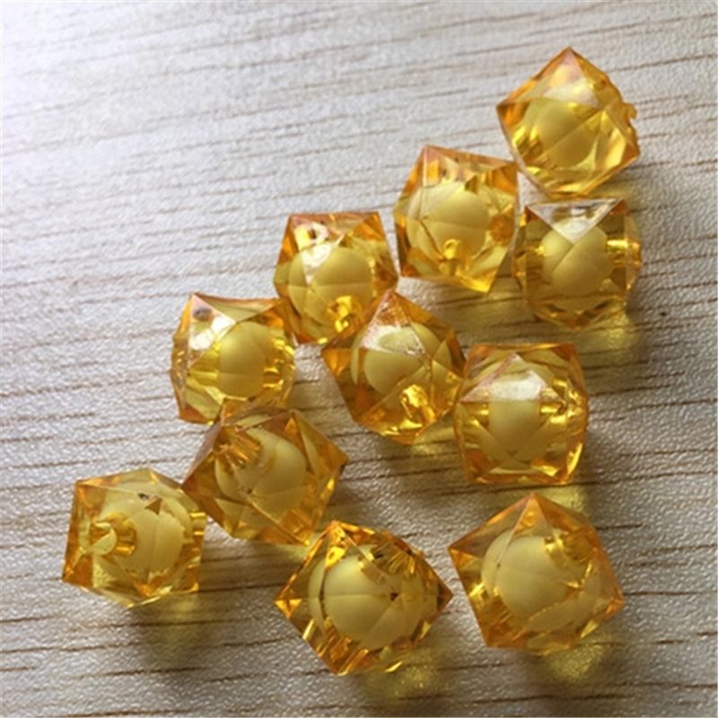 Jaune or-14 mm 300pcs