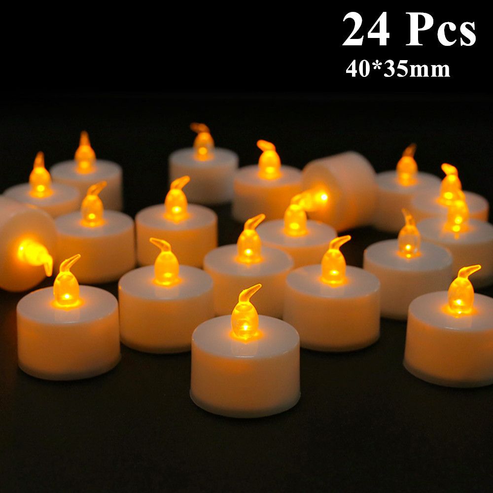 24pcs Yellow Light