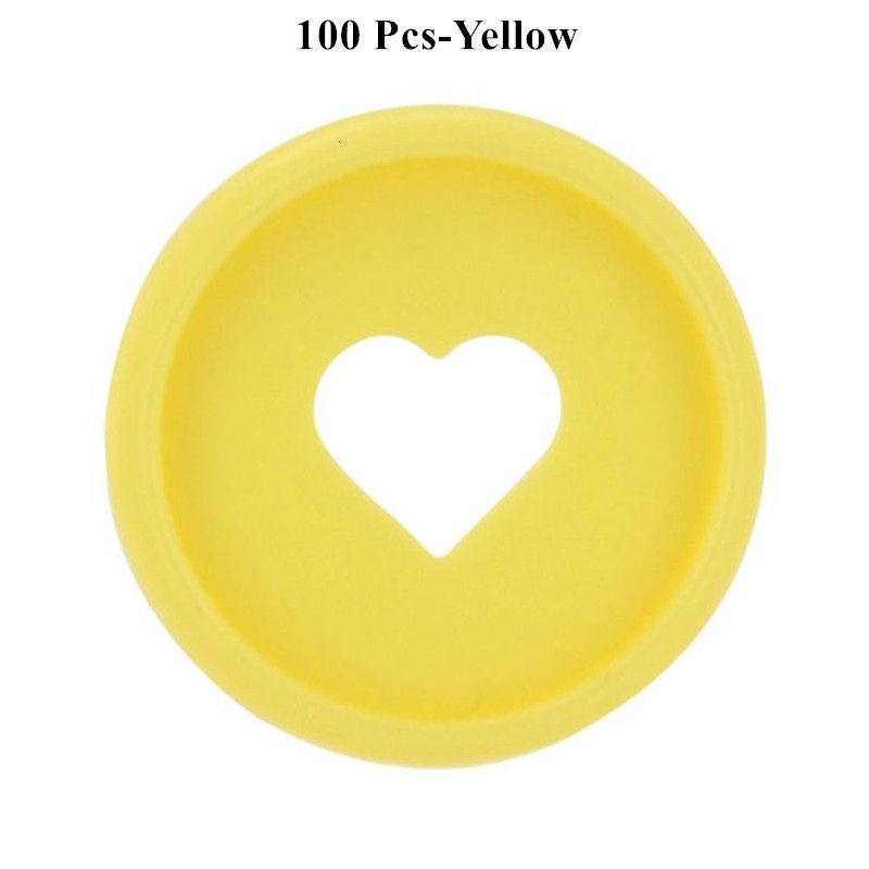 100 PCS-Yellow