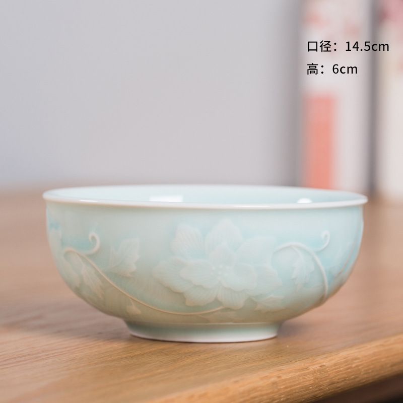 Pinkgreen6Inchbowl