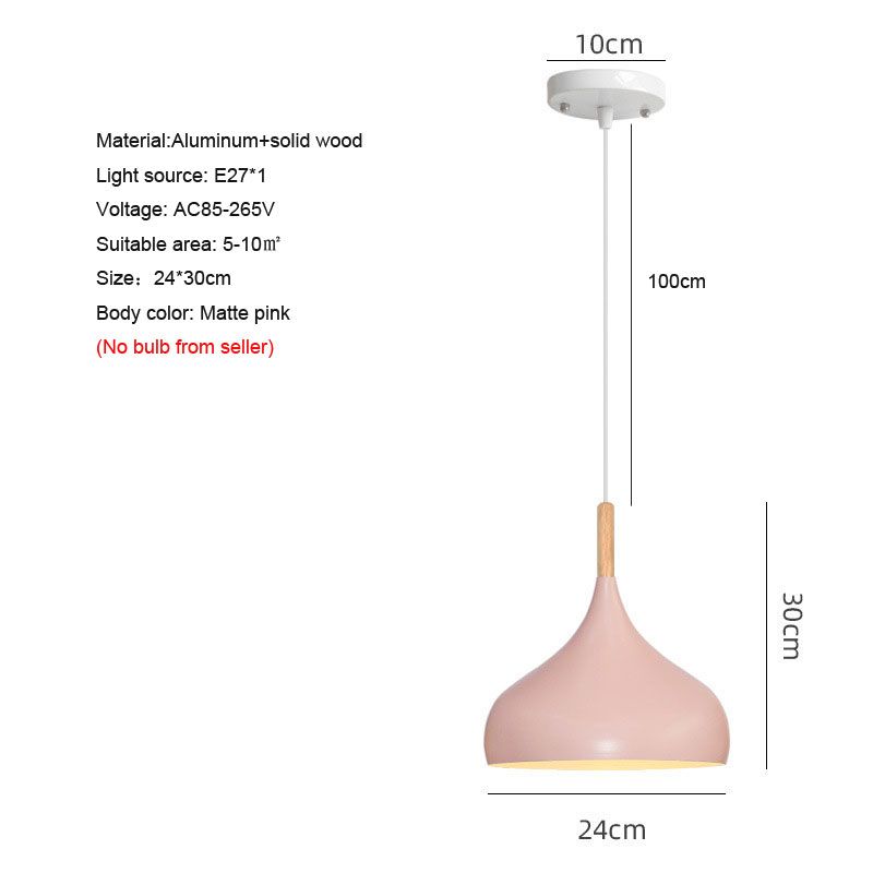 24cm roze Geen lamp van verkoper