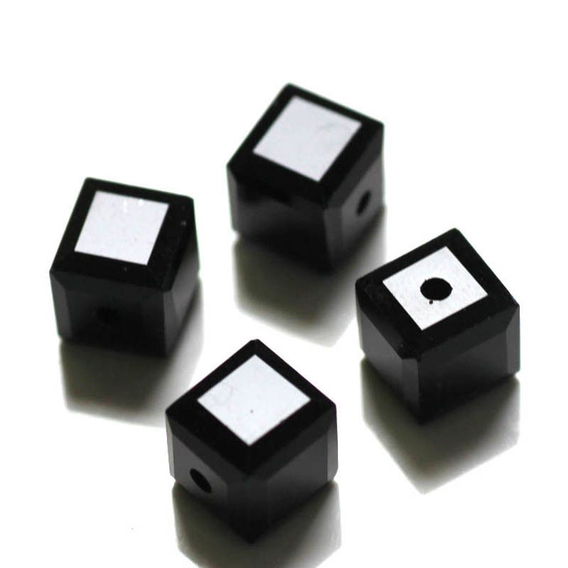 Black-8x8mm 100pcs