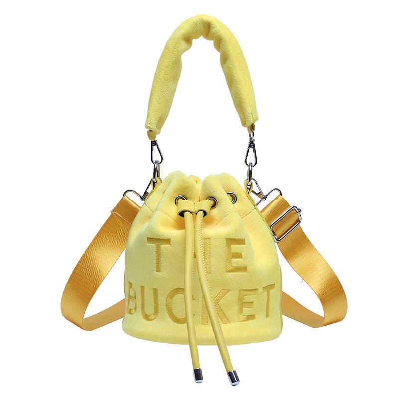 yellow shoulder bag