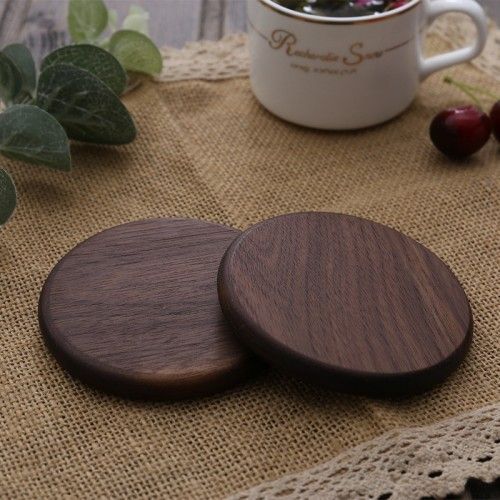 black walnut round thicken