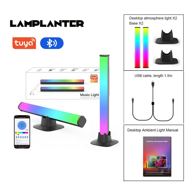 2pcs Luz RGB China