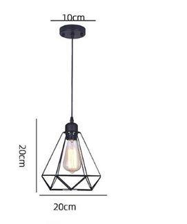 Lustre 1 tête sans ampoule