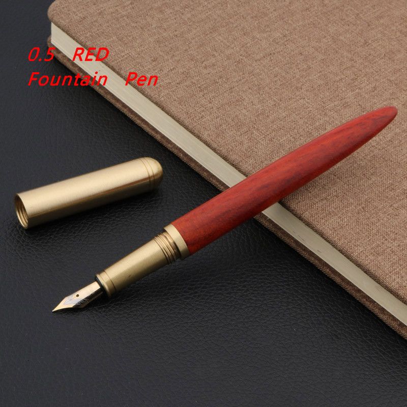 Red Fountain Pen