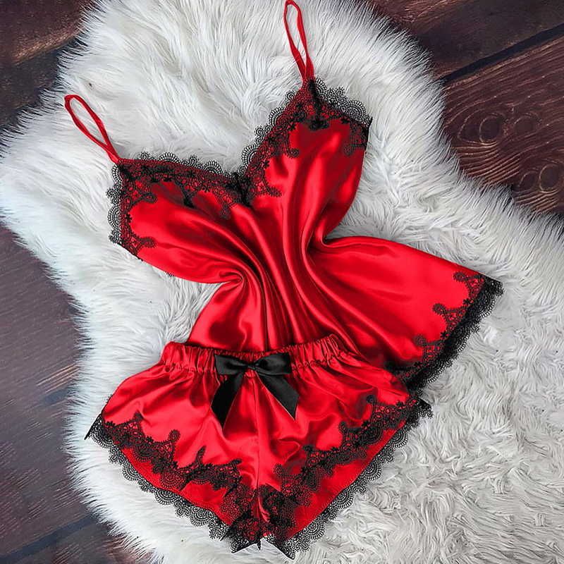 red pajama set