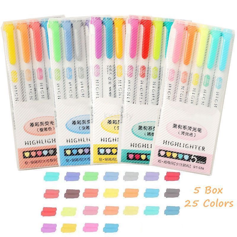 25 colori-5 Box