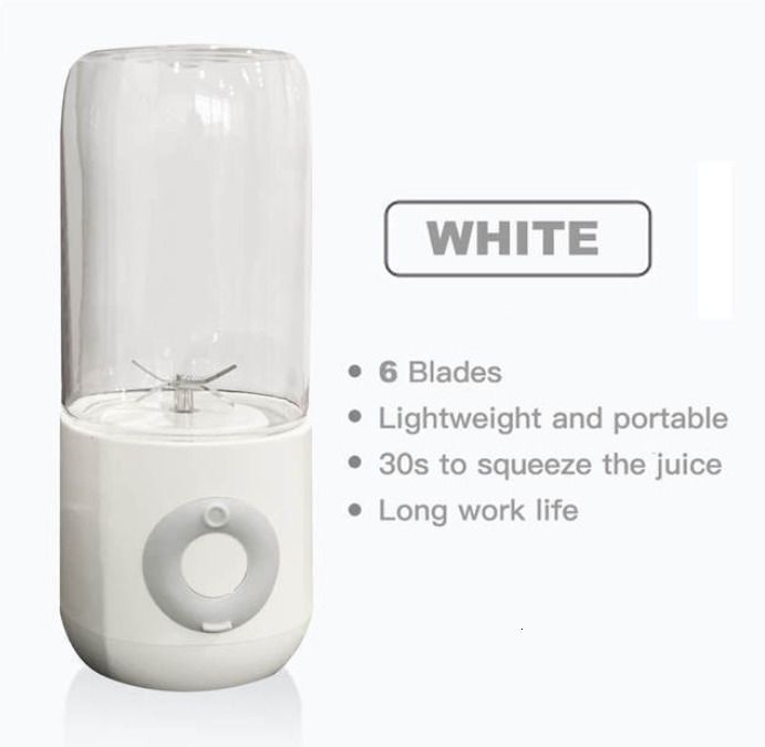 Portable Wireless Blender: 500ml USB Travel Juice Cup,Portable