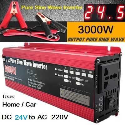 3000w 24v-110v 60hz-Universel