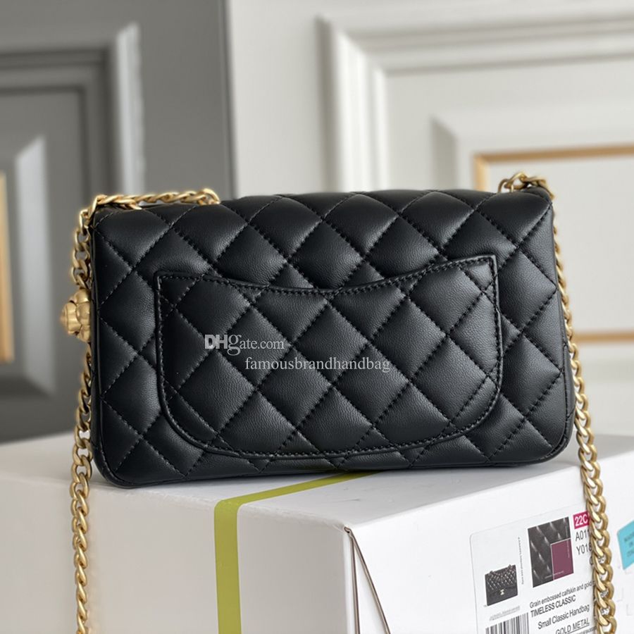 CHANEL 22C Tweed & Braided Calfskin Mini Flap Bag - Timeless Luxuries