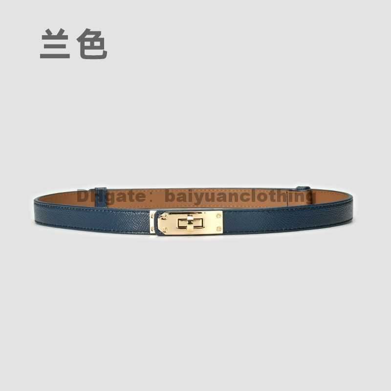 5 Buckle-azul de ouro