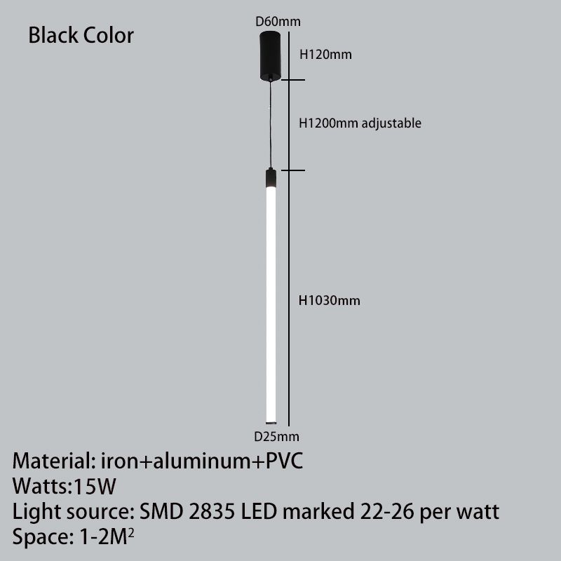 Längd1030mm 15W Neutral Light 4500K