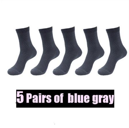 5pairs blauw grijs