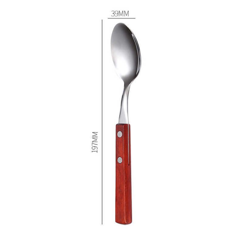 red wooden spoon