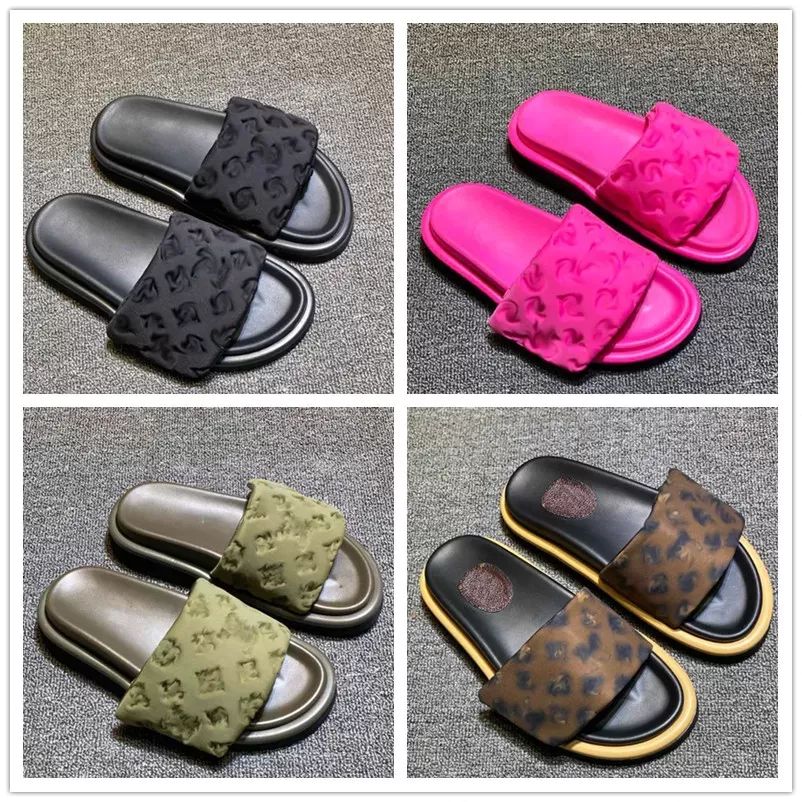 Designers Pool Pillow Mules Women Sandals Sunset Flat Comfort Mules Padded  Front Strap Slippers Fashionable Easy To Wear Style Slides From  Leisure_shoes666, $30.13