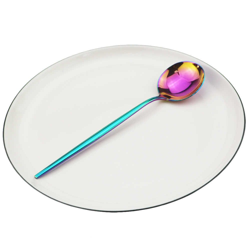 rainbow dinner spoon