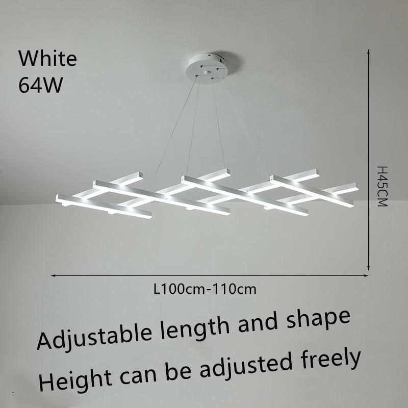 white style Brightness Dimmable