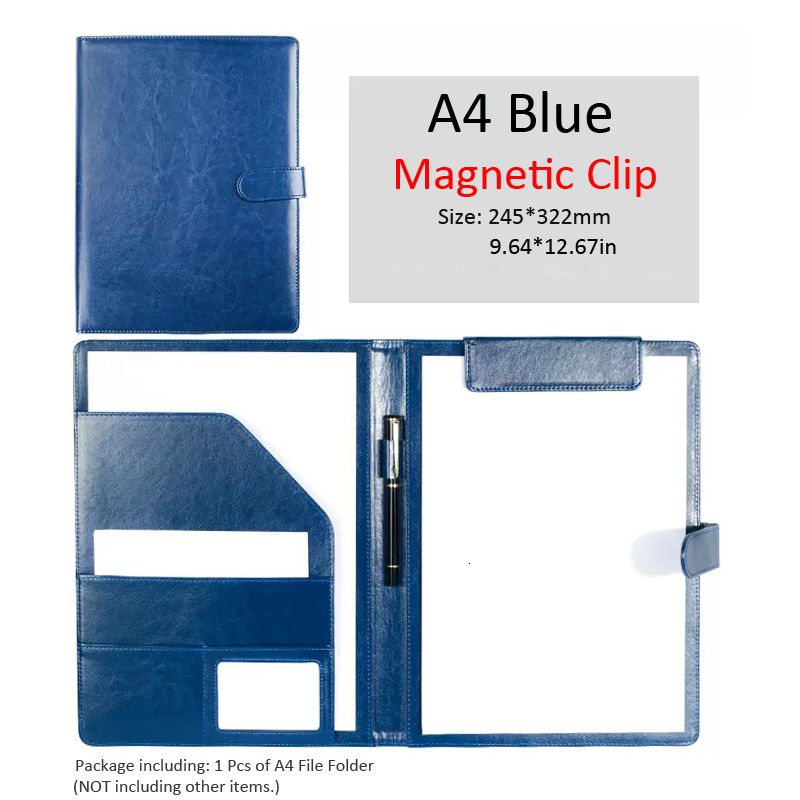 A4 Blauw Magnetisch