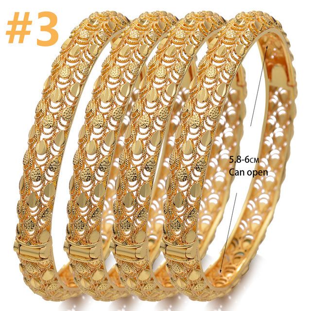 4pcs style5-gold