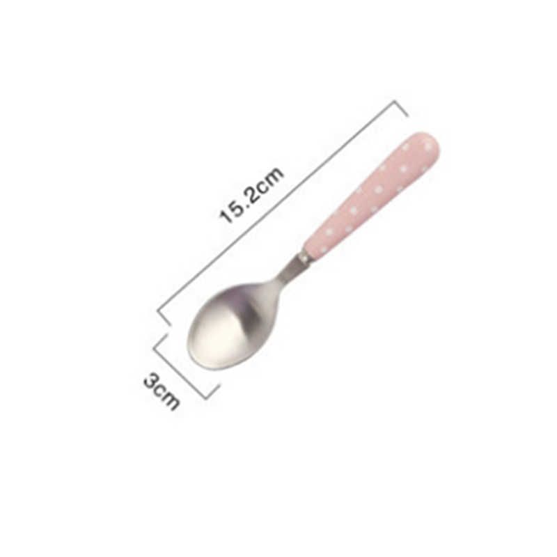 pink spoon