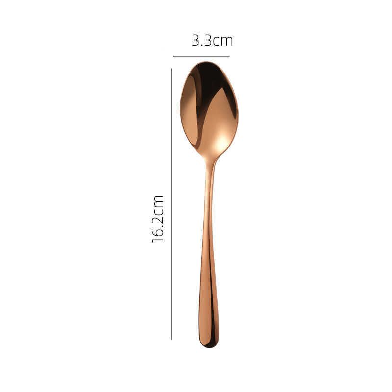 Rose Gold Teaspoon.