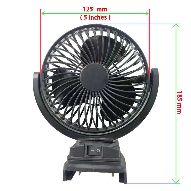 5 inch fan