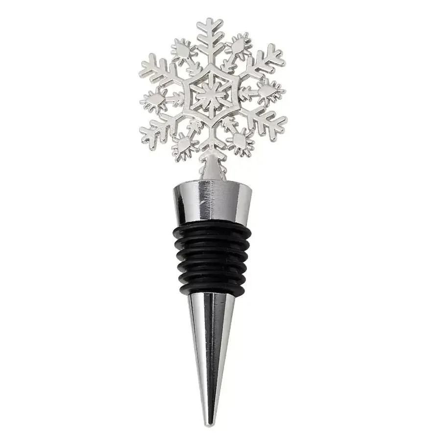 Snowflake wine stopper